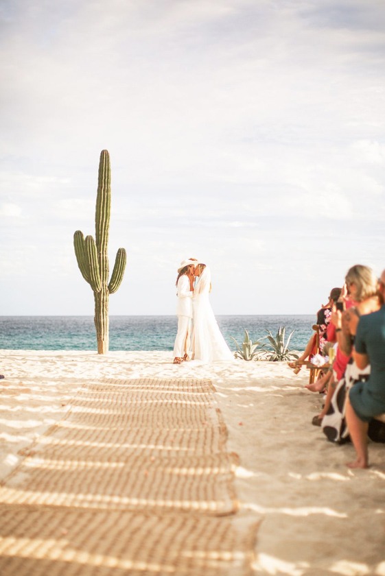 Lizzy and Kelli’s Beach Wedding Ceremony- Destination Wedding Planning by Lynette Dow Events