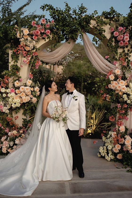Minjoo and James’s Wedding Ceremony - Destination Wedding Planning by Lynette Dow Events. Acre, San Jose del Cabo